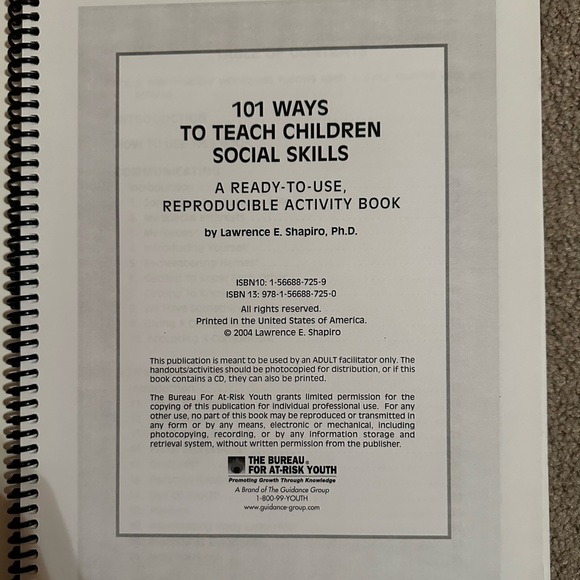 101 ways to teach children social skills- NEW! A ready to use, reproducible book - Picture 2 of 11